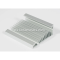 Disipador de aleta de extrusión de aluminio de aluminio perfil de aluminio de aluminio de alta densidad